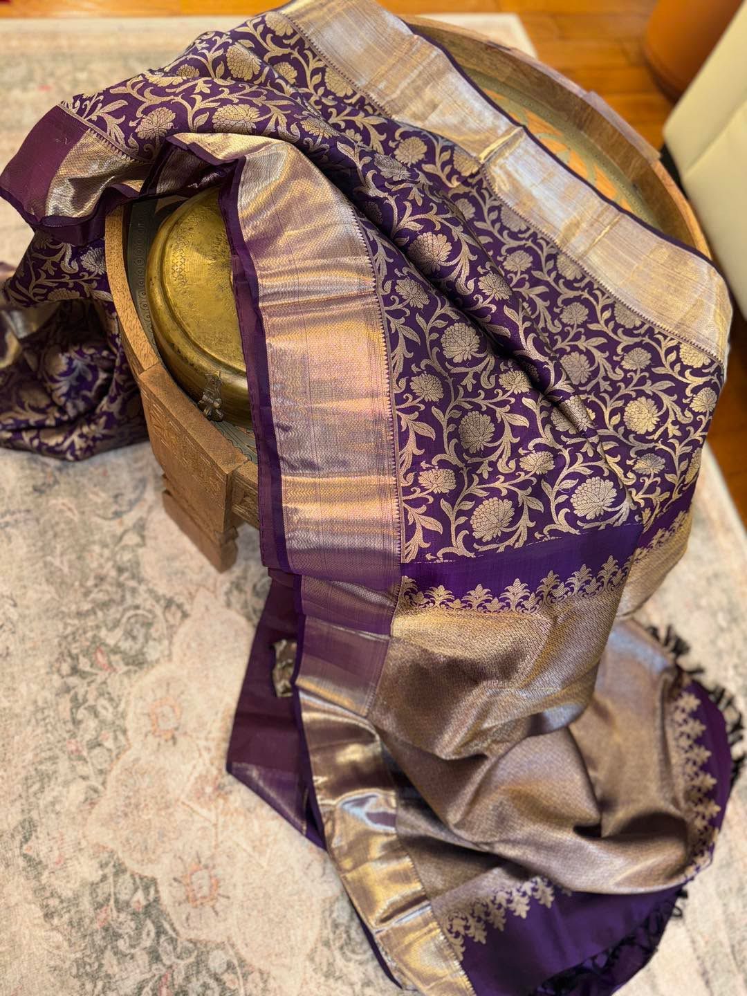 Pink Kanjeevaram Saree